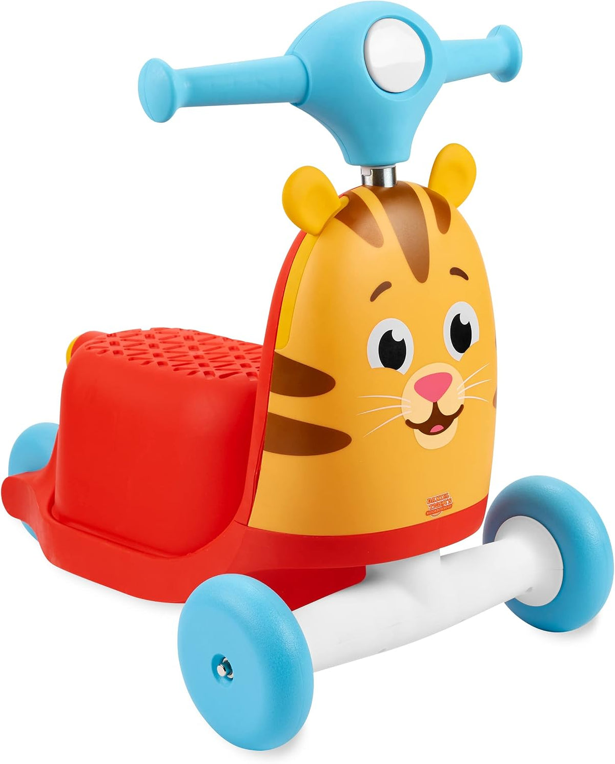 Skip Hop Andador de actividad con empuje 3 en 1 para bebés a scooter para niños pequeños, Daniel Tiger