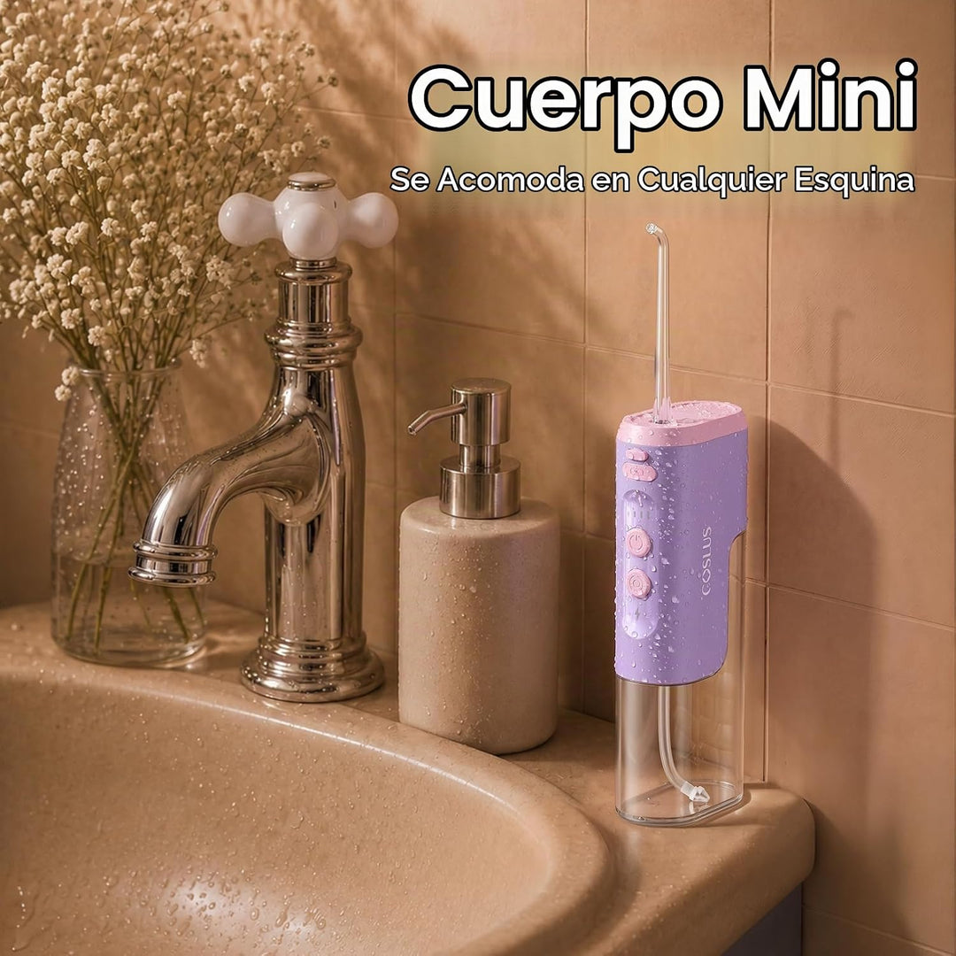 COSLUS Mini irrigador de agua para viajes: diseño compacto portátil...