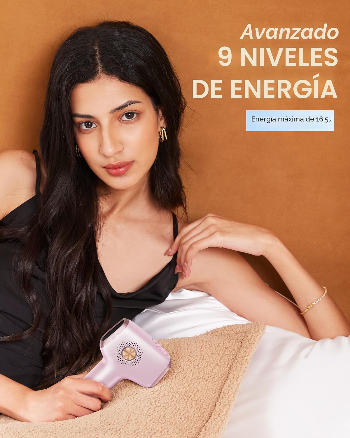 INNZA Depilación láser con función de cuidado de enfriamiento por h...