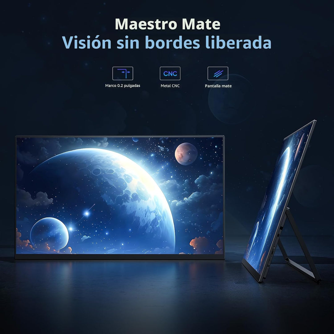 EVICIV Monitor portátil 18.5" 120Hz, 125% sRGB FreeSync 1ms Monitor...