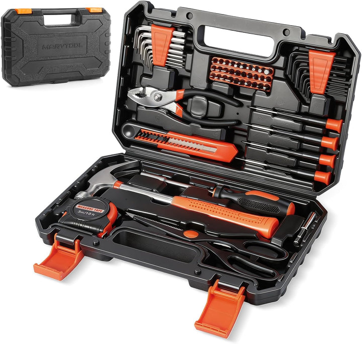 MarvTool Juego de herramientas de 57 piezas, kit de herramientas ma...