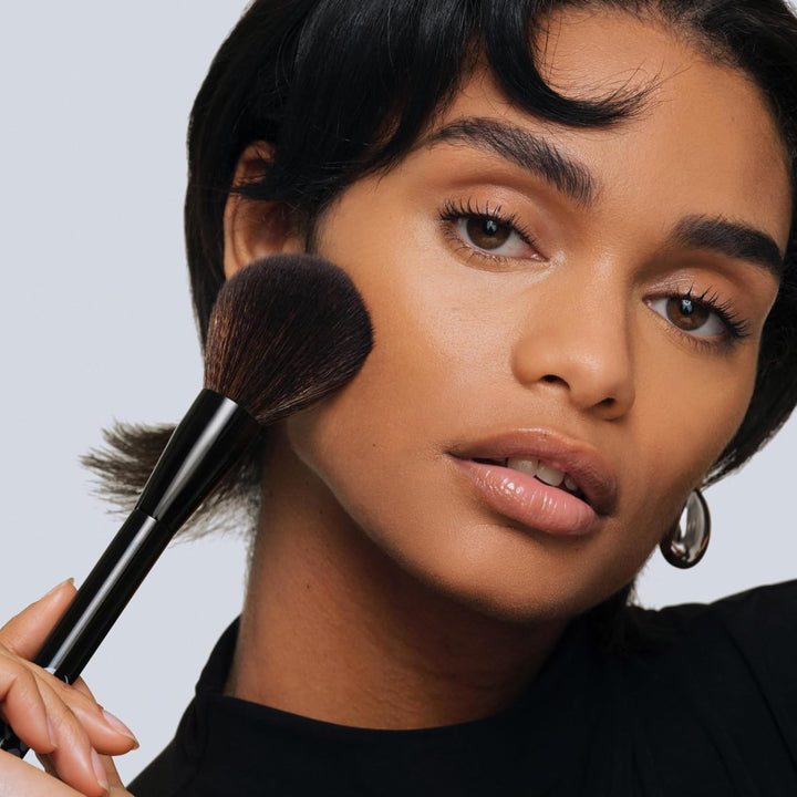 Saie - Brocha de maquillaje en polvo para todo el rostro - Brocha d...