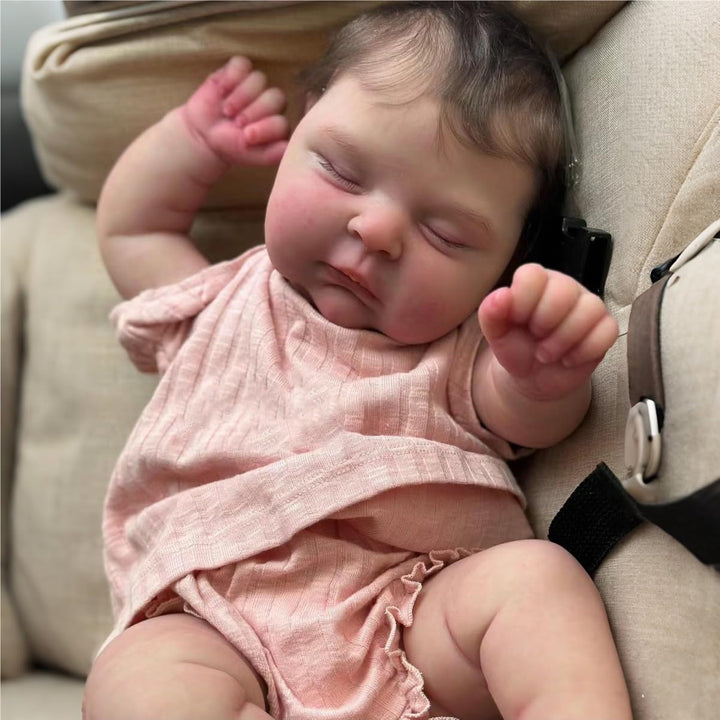 iCradle Linda Muñeca Bebé Reborn de Aspecto Real Niña de 20 Pulgada...