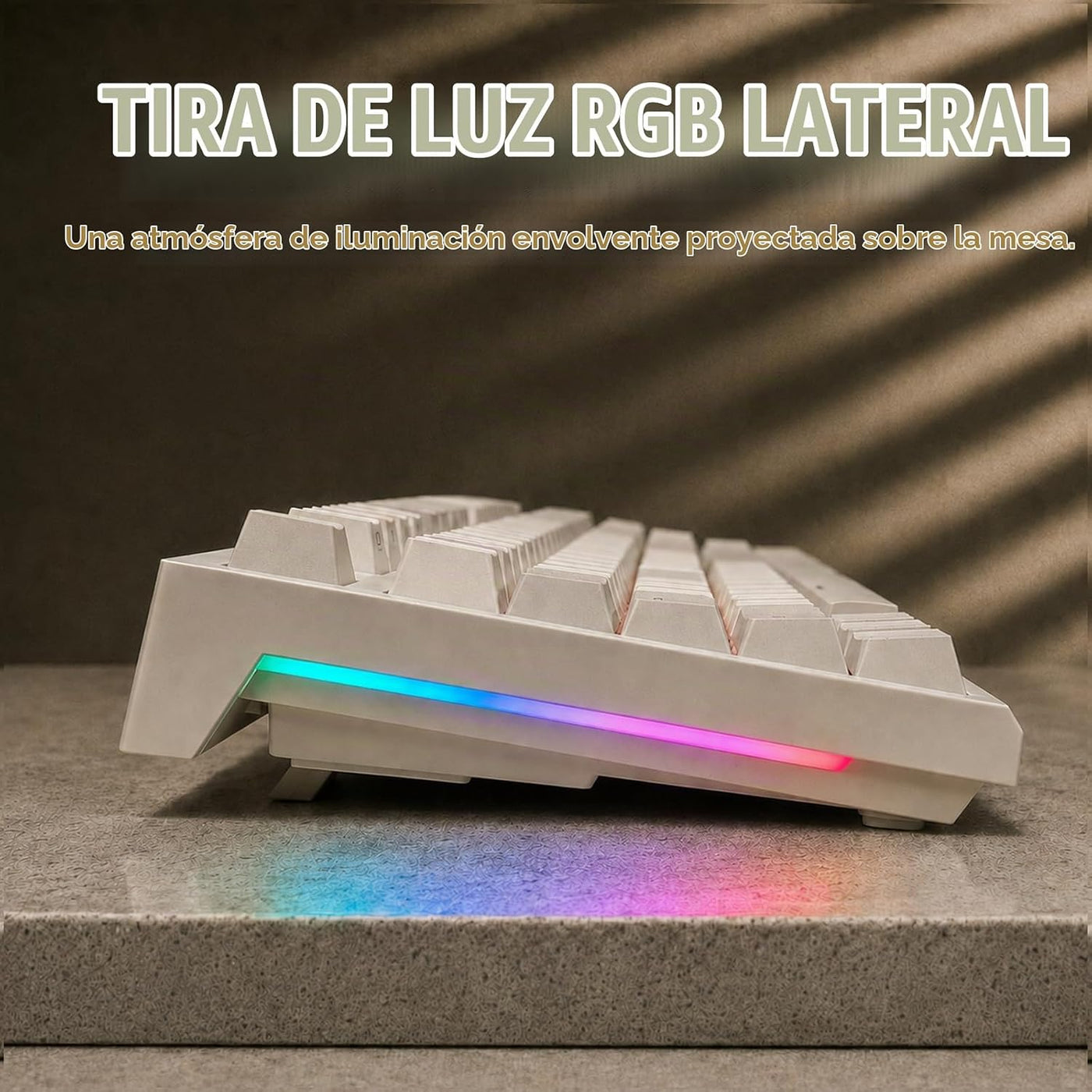 RK ROYAL KLUDGE R104 Teclado mecánico con cable de tamaño completo,...