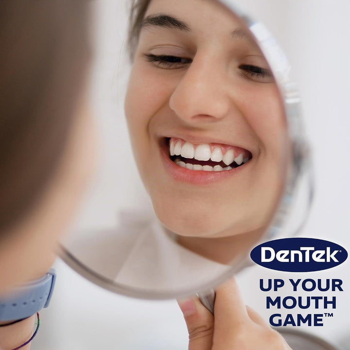DenTek Triple Clean Picos de hilo dental de limpieza avanzada, sin...