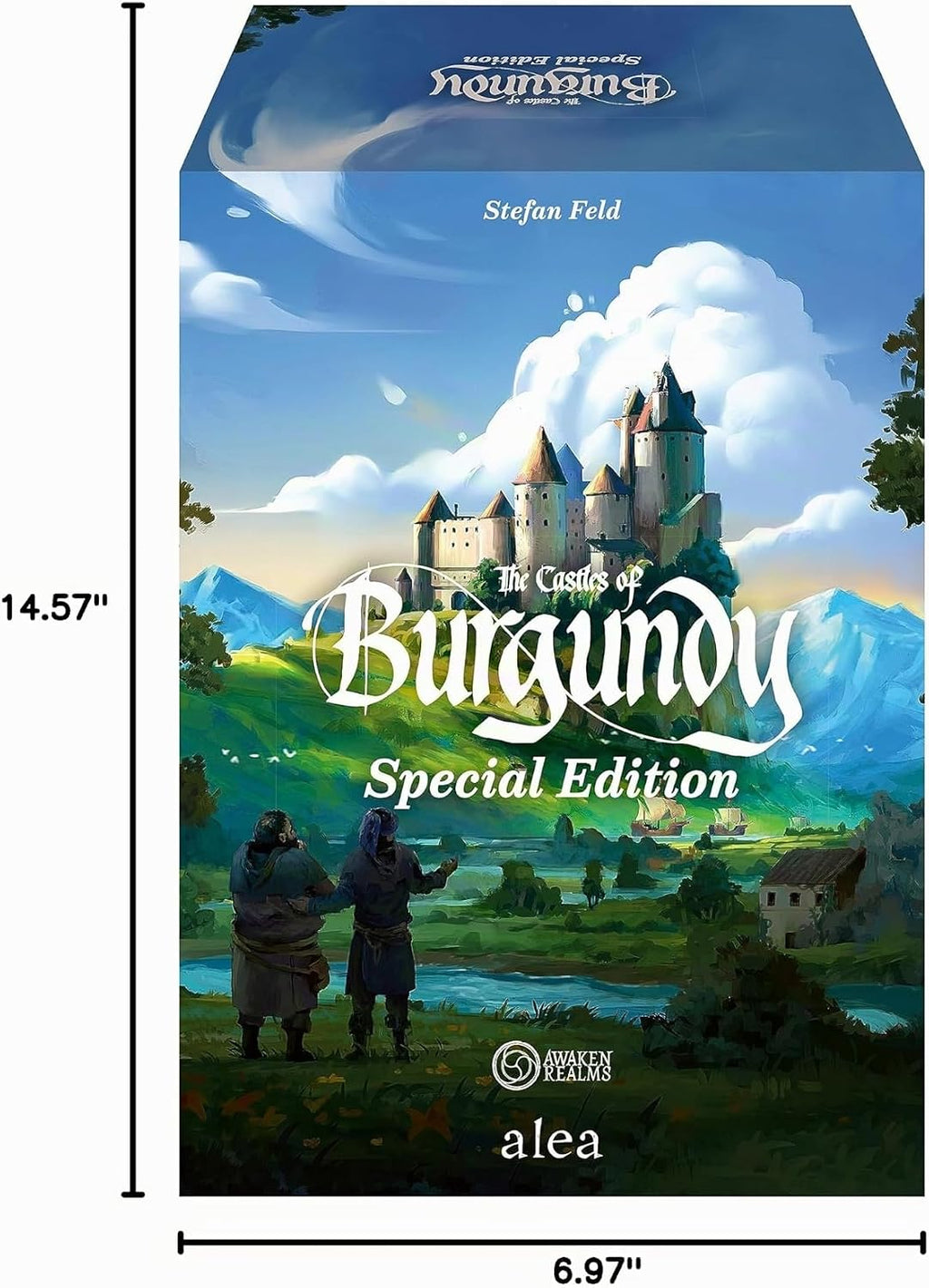 Ravensburger Castillos de Borgoña Juegos de estrategia para mayores de 14 años - Edición Deluxe de Coleccionista por Awaken Realms