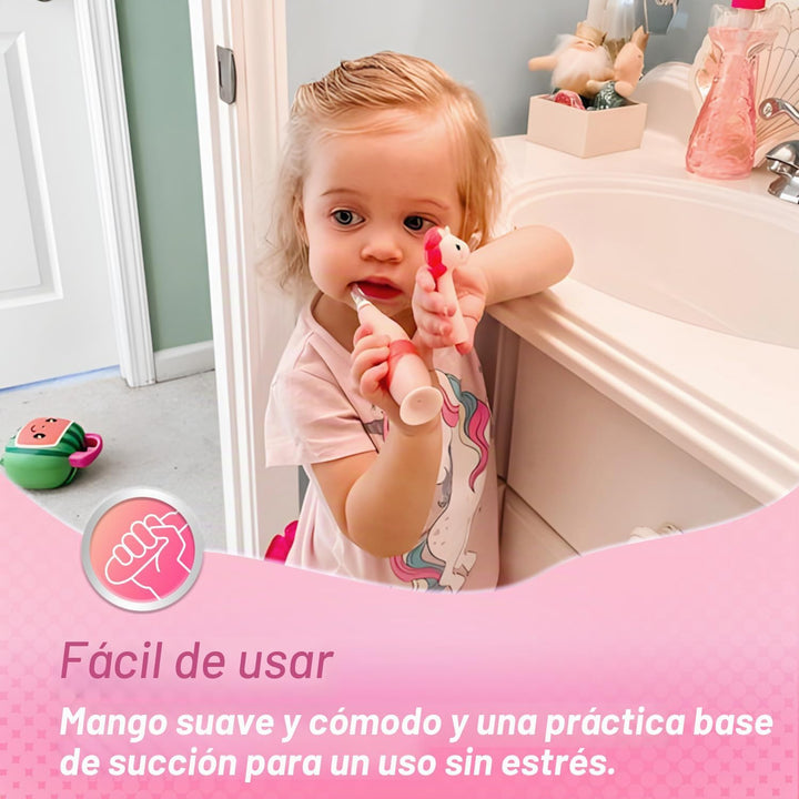 Papablic Cepillo de Dientes Eléctrico Sónico para Niños Pequeños de...