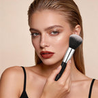 DUcare Brochas de maquillaje con estuche, 10 piezas de brochas