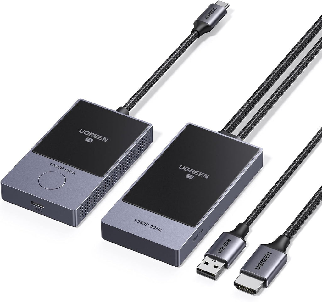 Transmisor USB-C Inalámbrico UGREEN y Receptor HDMI 1080P@60Hz, 164 ft / 50 m