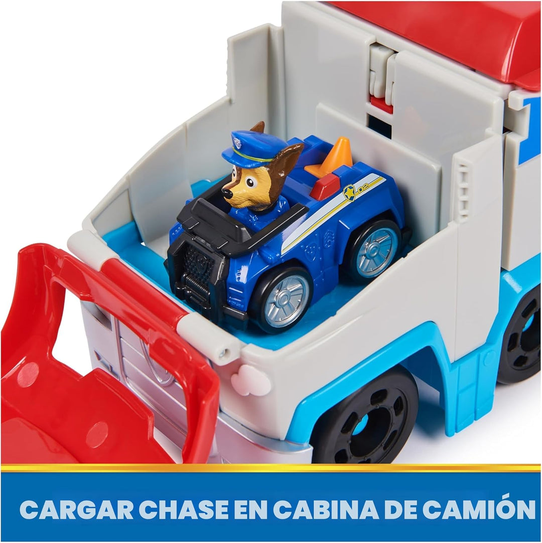 Paw Patrol: Pup Squad Patroller - Vehículo del equipo, camión de ju...