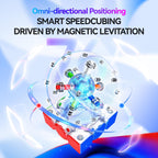 GAN i4 Maglev UV con Sticker, Smart Speed Cube con GanPod para Pros Cuber