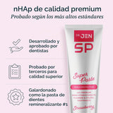 Dr. Jen Super Pasta de dientes, 10% Nano Hidroxiapatita, diseñada p...