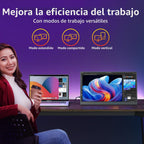 cocopar Monitor portátil IPS Monitor de viaje con USB-C HDMI pantal...
