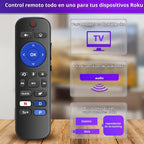 Repuesto para el control remoto por voz Roku: configuración rápida, 4