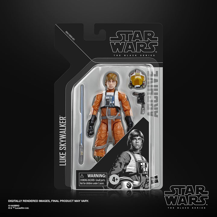 Luke Skywalker X-Wing Pilot Star Wars Black Series Archive Collecti...