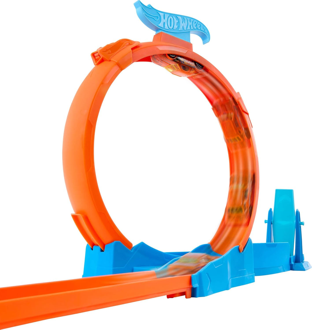 Paquete de Hot Wheels Triple Loop, componentes de construcción de p...
