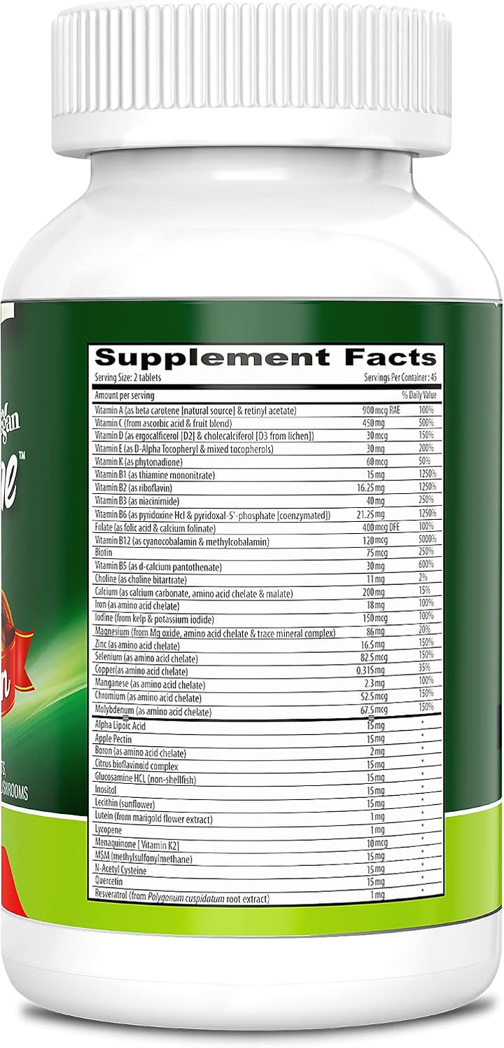 DEVA Tuba Prime Multivitamínico vegano \u2013 Suplemento dietético...