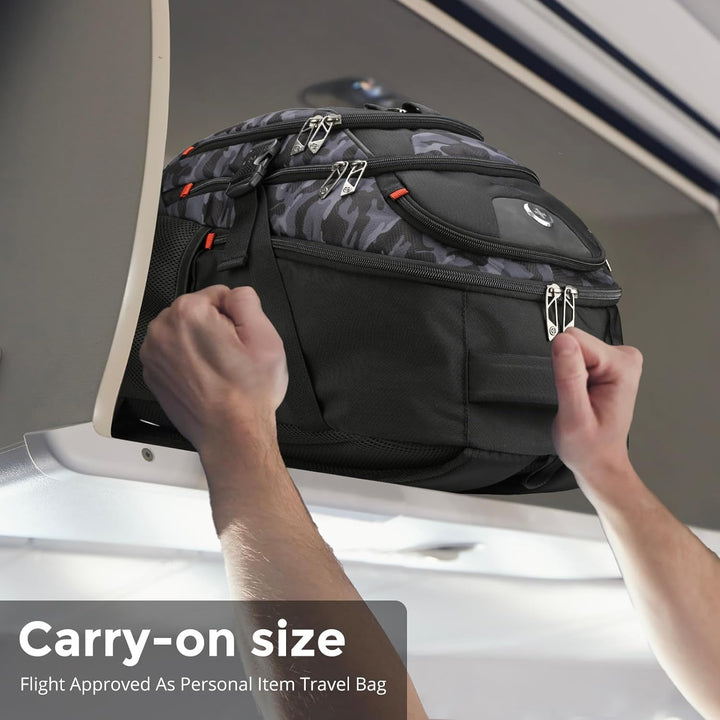 swissdigital Mochila para portátil de viaje de negocios, para hombr...