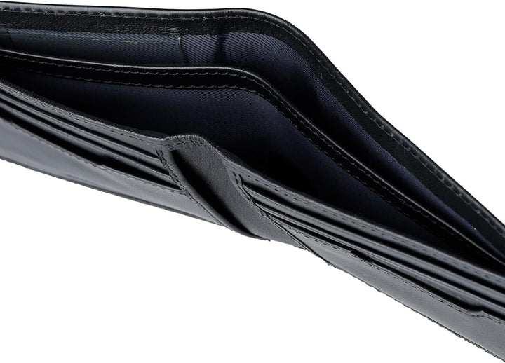 Dockers Mens piel Capacidad extra Slimfold Bifold Wallet