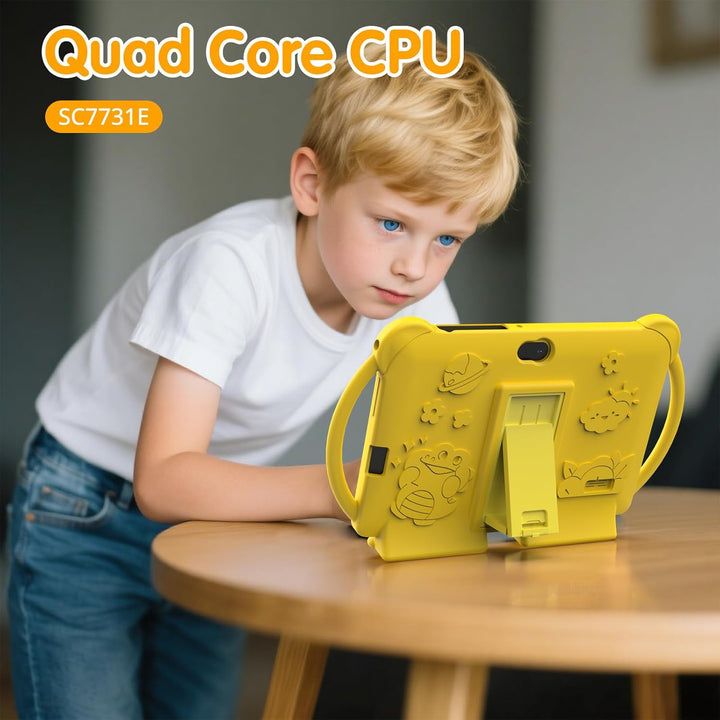 PEICHENG Tablet para niños de 7 pulgadas, Android 12.0 para niños p...