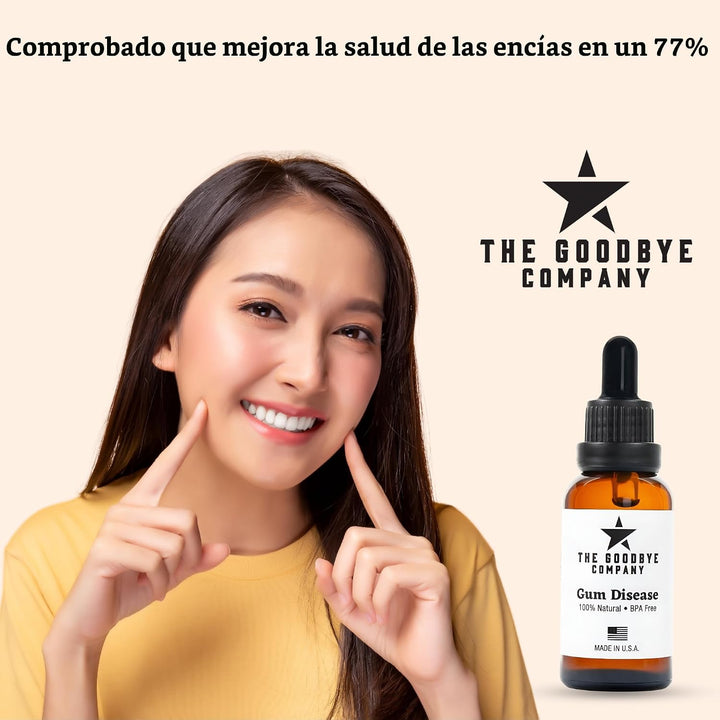 The Goodbye Company Tratamiento para la enfermedad de las encías -...