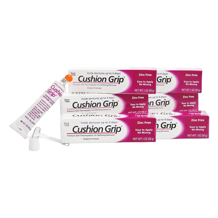Cushion Grip Adhesivo termoplástico para dentaduras postizas de 1 o...