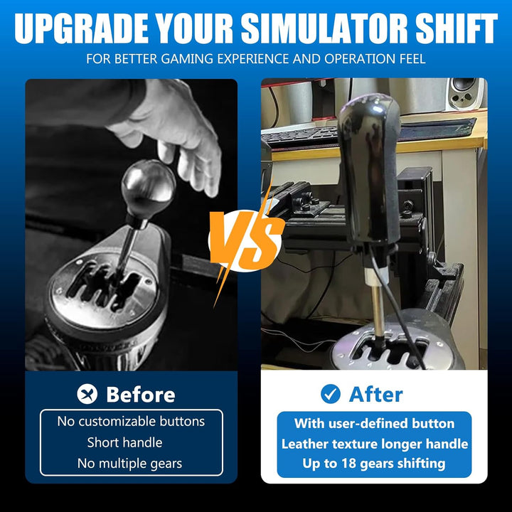 Camoo USB American Truck Simulator Shifter Shift Knob for