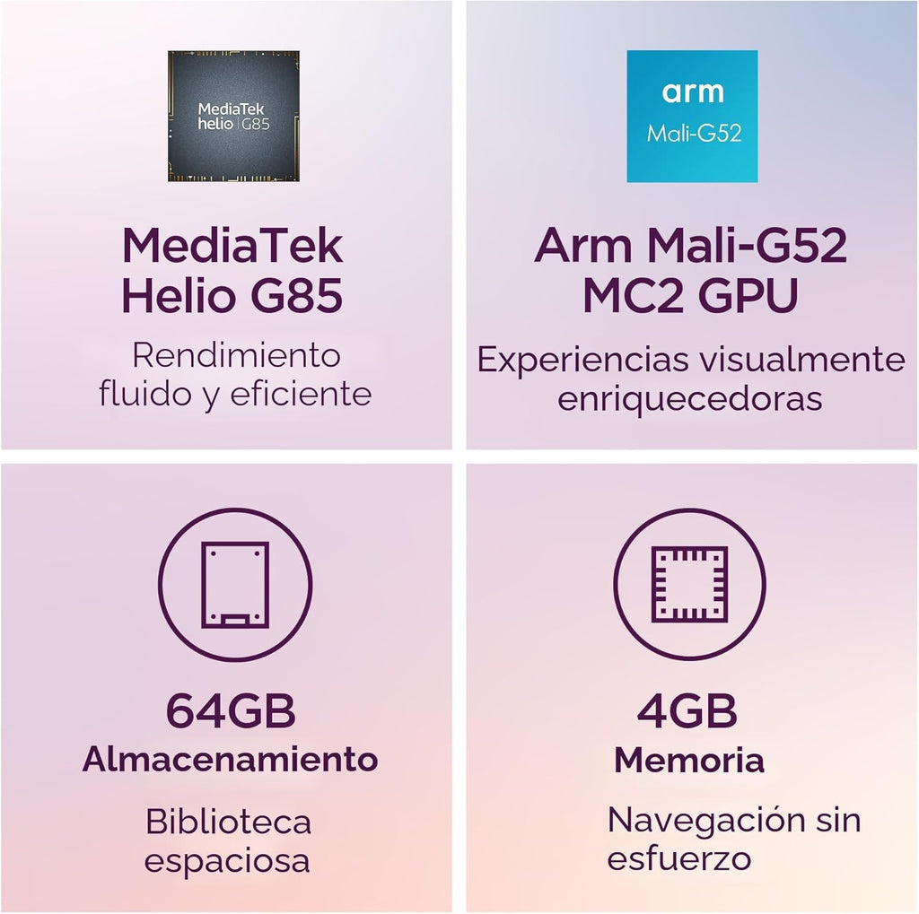 Lenovo Tab One - Tableta ligera - hasta 12.5 horas de reproducción de YouTube