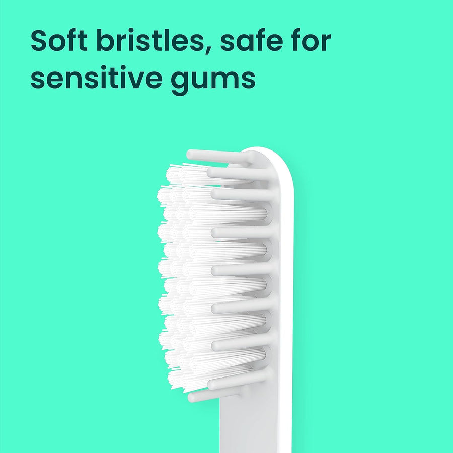 quip Cabezales de repuesto para cepillos de dientes sónicos para ad...