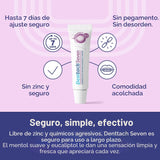 Denttach Adhesivo para Dentaduras, Adhesivo Termoplástico para Dent...