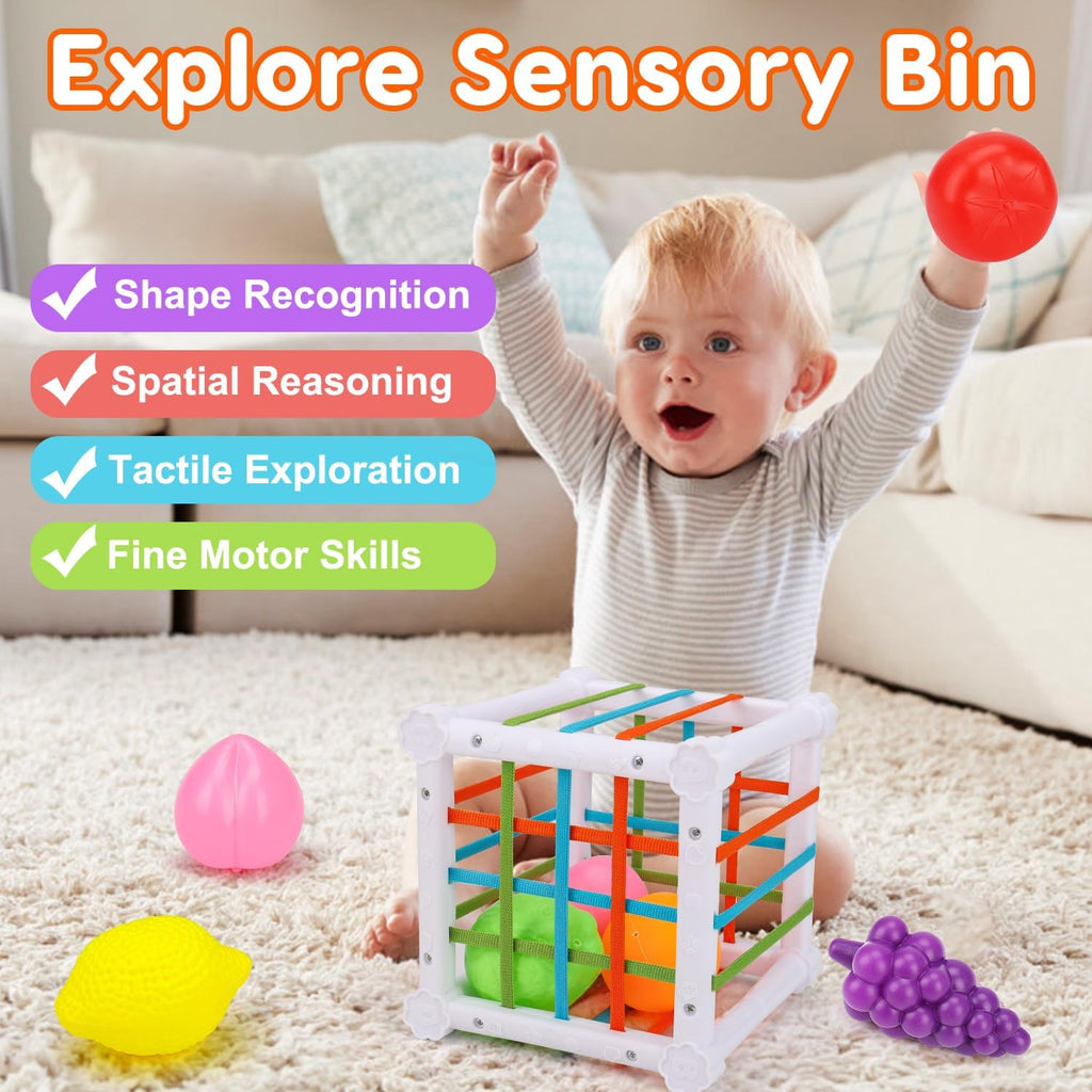 Montessori Toys - Juguetes apilables y tazas para niños pequeños