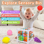 Montessori Toys - Juguetes apilables y tazas para niños pequeños