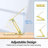 Urmust Soporte ajustable para laptop, soporte para computadora port...