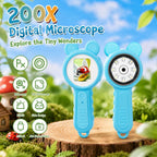 Lupa de enfoque automático de microscopio para niños
