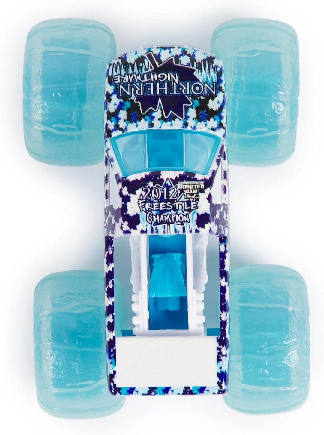 Monster Jam Fire  Ice 164 Diecast Monster Truck Paquete de