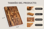 Tabla de cortar de nogal para cocina, tablas de cortar de madera