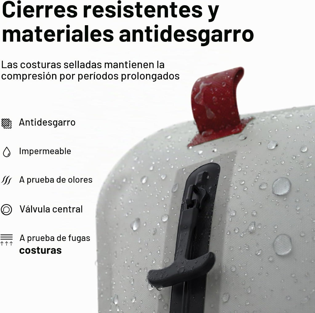 Ekster TravelPack - Kit de vacío Plus - Bolsas de almacenamiento al vacío