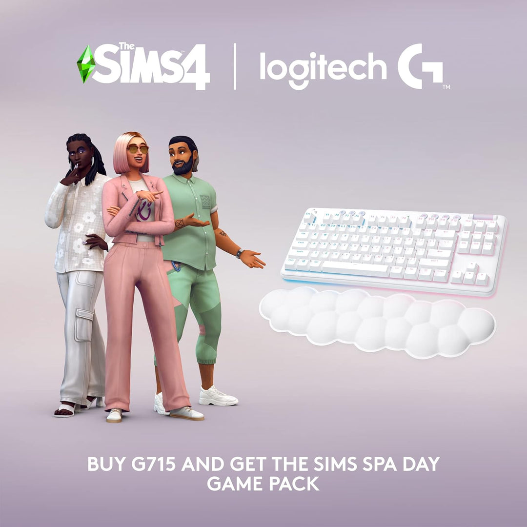 Teclado Mecánico Inalámbrico para Juegos Logitech G715 con LIGHTSYN...
