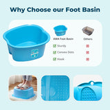 AWA - Baño de pies extra grande para piscina, bañera de remojo de p...
