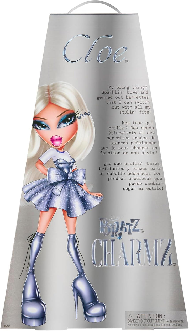 Bratz Charmz Cloe Muñeca de moda con pulsera de encanto