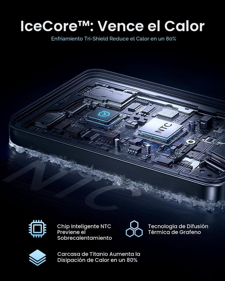 ULiXWH Cargador de batería MagSafe de 10,000 mAh ultra delgado, car...