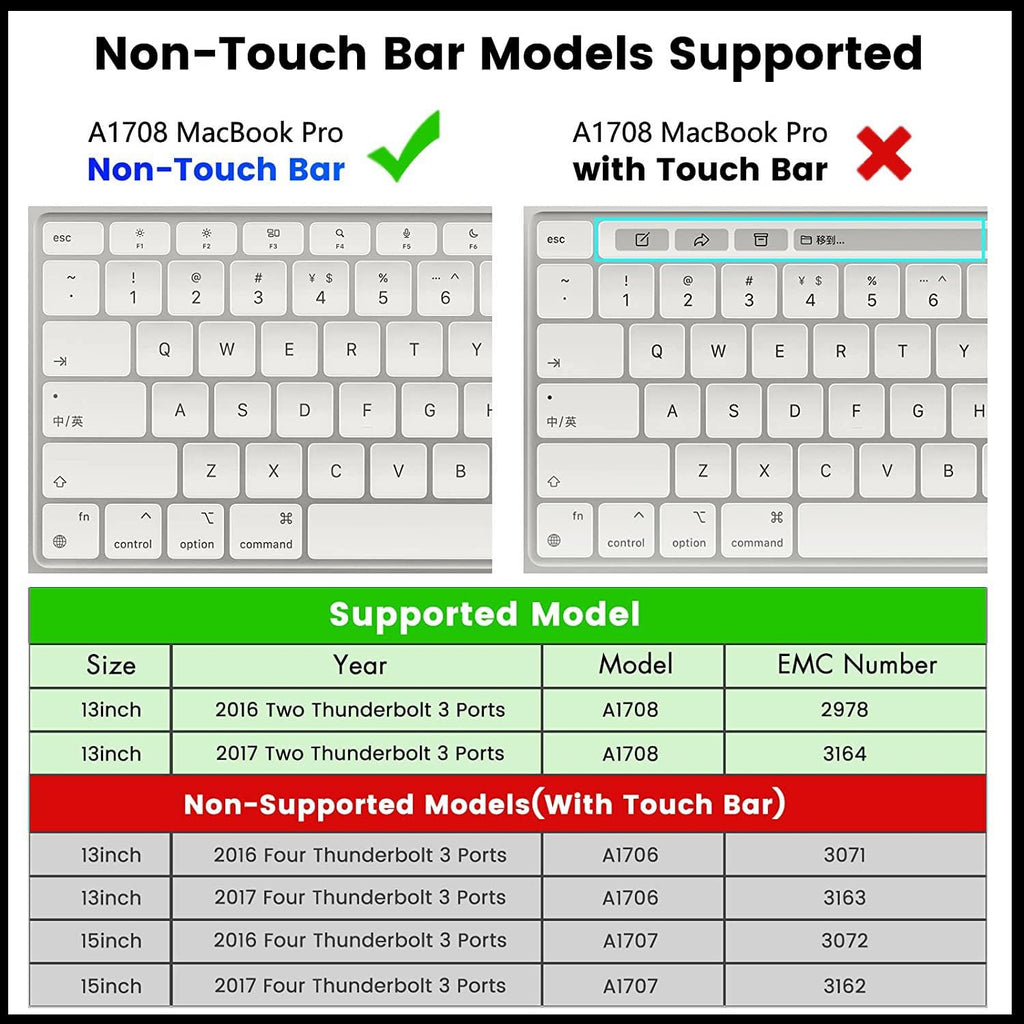 Dogfish 512GB SSD para MacBook PCIe Gen3x4 M.2 NVMe, unidad interna de estado sólido actualización para MacBook Pro A1708 (2016-2017)