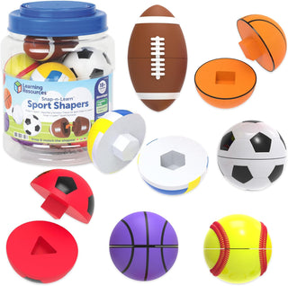 Learning Resources Snap-n-Learn - Moldeadores deportivos - Juguetes...