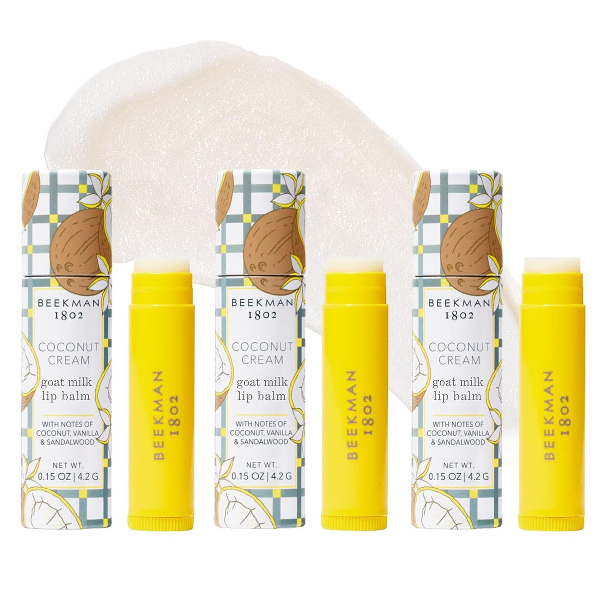 Beekman 1802 Bálsamo labial de leche de cabra \u2013 Bálsamo labial...