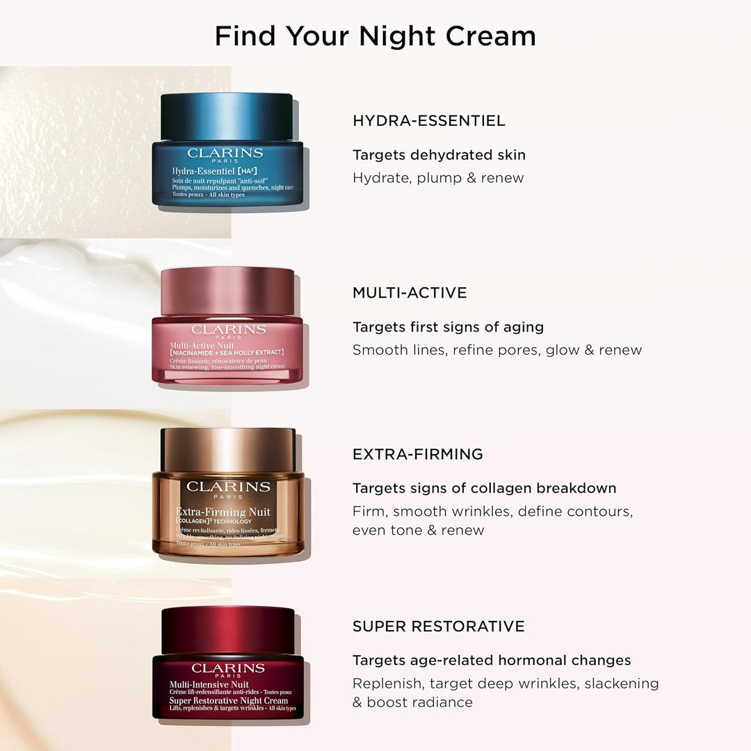 Clarins NUEVO Hidratante Nocturno Extra-Reafirmante | Crema de noch...