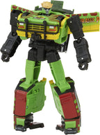 Transformers Generations Collaborative: Jurassic Park Mash-Up Tyrannocon Rex & Autobot JP93 Edades 8 en adelante (Exclusivo de Amazon)