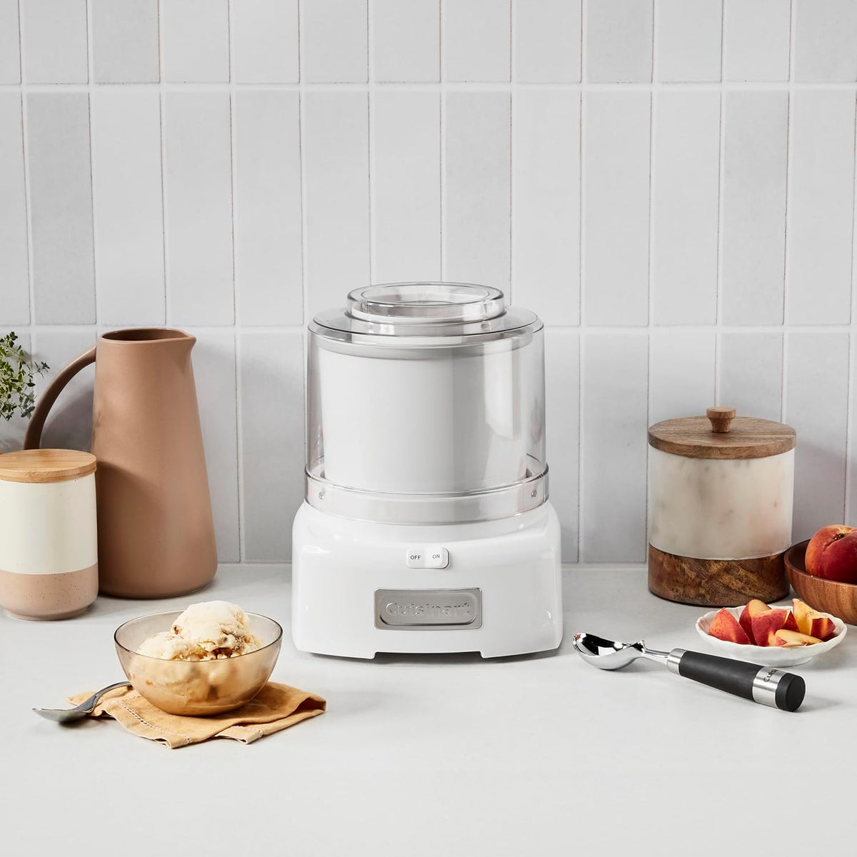 Cuisinart - Máquina para hacer helados de 1.5 cuartos de galón