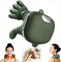 KppeX Nuevo modelo de almohada de masaje de cuello con calor para aliviar