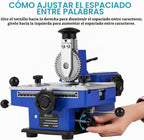Máquina de estampado de placa de identificación del metal de Consfly