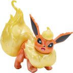 Pokemon Select Paquete de Evolución de Eevee - Incluye figuras de batalla de 5 cm de Eevee más figuras de 7.5 cm de Jolteon, Vaporeon y Flareon